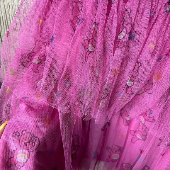 Kids Rainbow Care Bears Tulle Dress Small (6/6x) - Picture 4 of 5